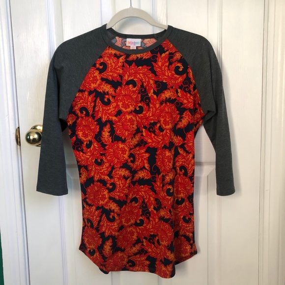 LuLaRoe baseball tops xs  bundle of 3 - Picture 4 of 8